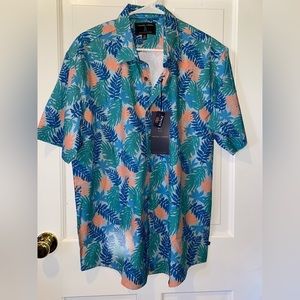 NEW Nickel and Iron floral button down shirt